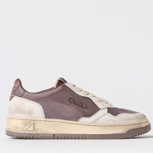 Autry Medalist Super Vintage Low-Top Sneakers brown and tan size 41 size 11 NEW